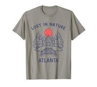 Perdido en la Naturaleza Viajes de Vacaciones Atlanta Camiseta