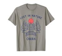 Perdido en la Naturaleza Viajes de Vacaciones Omán Camiseta