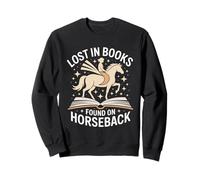 Perdido en Libros encontrados en Lectura Ecuestre a Caballo Sudadera