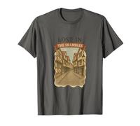 Perdido en los desastres - Vintage York England Travel Camiseta