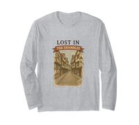 Perdido en los desastres - Vintage York England Travel Manga Larga