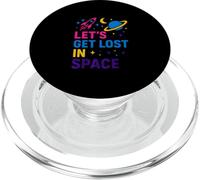 Perdidos en la constelación espacial Astronomía Hombres PopSockets PopGrip para MagSafe