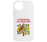 Perdiz En Un Peral Lindo Doce Días De Navidad Carcasa para iPhone 14 Plus