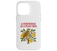 Perdiz En Un Peral Lindo Doce Días De Navidad Carcasa para iPhone 14 Pro MAX