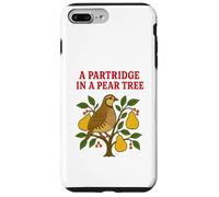 Perdiz En Un Peral Lindo Doce Días De Navidad Carcasa para iPhone 7 Plus/8 Plus
