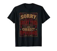 Perdón por Tener Grandes Dedos de los pies y Opiniones correctas Vintage Camiseta