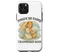Perdóname I Blasphemed Again Funny Angel Carcasa para iPhone 11 Pro