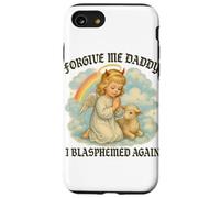 Perdóname I Blasphemed Again Funny Angel Carcasa para iPhone SE (2020) / 7 / 8