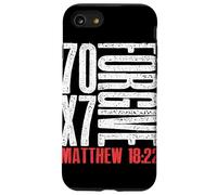 Perdonar 70 x 7 Veces Setenta Veces Siete Jesús Mateo 18:22 Carcasa para iPhone SE (2020) / 7/8