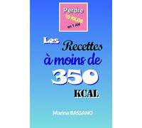 Perdre 10 kilos en 1 an: Recettes à moins de 350 kcal