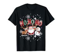 Père-Noël, Bonhomme de Neige et SES Rennes - Enfants Camiseta
