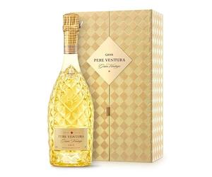 Pere Ventura Gran Vintage Espumoso Español - Gran Reserva con 42 Meses en Rima, Ideal para Brindar Frío en Momentos Especiales y Gastronomía Sofisticada
