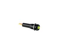 Perel 139561 lámpara LED de señal, 5 V, carcasa negro ABS, Verde
