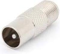 Perel 141193 Conector F de hembra, PAL, metal