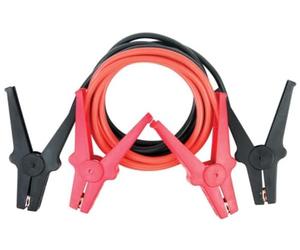 Perel ABC25AN - Cable (3,5 m, Male connector/Male connector, 12/24 V, Negro/Rojo)