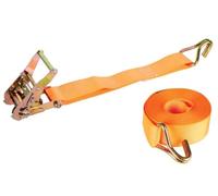 Perel arat5 correa de amarre con tensor de trinquete con ganchos Max 1000 kg 9 m x 50 mm)