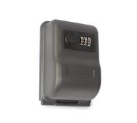Perel bg80055 caja portallaves y organizador acero negro