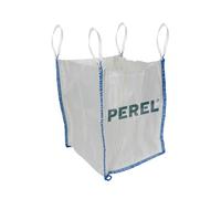 Perel big bag 500 litros, 500 kg carga, 75 x 75 x 80 cm, resistente a