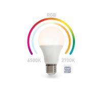 Perel bombilla inteligente rgb smart wifi - color blanco frÍo & blanc