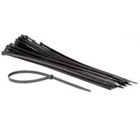 Perel Conjunto de corbatas de cable de nylon 8.8x500 mm - negro, resistente a los rayos UV, 50 pcs