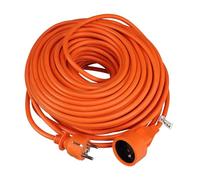 Perel Waytex 51009 - Cable alargador (40 m), Color Naranja
