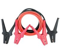 Perel Cables de arranque coche 16 mm² 220A 3 metros, 12V 24V juego de arranque para gasolina hasta 2500 cc, pinzas aisladas, certificado TÜV GS DIN, con bolsa de almacenamiento
