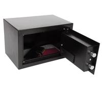 Perel caja fuerte digital caja fuerte con cerradura de codigo caja fuerte electronica caja de seguridad caja fuerte portatil compacta antracita a prueba de robos