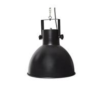Perel Calefactor de terraza 1500W carbono, montaje en techo con cadena, IPX4 resistente al agua, calefactor exterior calor 360° para terraza balcón porche jardín, diseño industrial negro