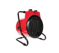 Perel calefactor ventilador eléctrico 3000w, 2 niveles de calor, term