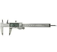 PEREL - Calibre deslizante de acero inoxidable 3472B con pantalla digital, 150 mm de longitud, resolución de 0,01 mm (20 unidades) 139346