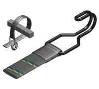 Perel Cinturón elástico con Gancho, para Bicicleta, Motocicleta, automóvil, Lona, Carpa, Caucho, Robusto, 1200 x 25 mm