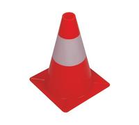 Perel cono de señalización, para la delimitación de áreas, rojo/bl