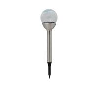 Perel CSOL11D - Luz solar para exterior con filtro de acero inoxidable, RGB, multicolor (12 unidades)