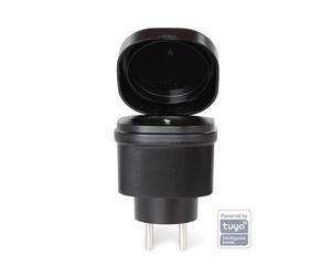 Perel enchufe wifi inteligente, 13 a, 3000 w, ip44, para uso al aire l