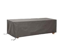 Perel Funda para mesa exterior 245 x 105 x 75 cm, impermeable y resistente a los UV, cubierta duradera para mesas de jardín hasta 240 cm, protección contra lluvia, polvo y sol
