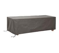 Perel Funda para mesa exterior 305 x 110 x 75 cm, impermeable y resistente a los UV, protección duradera para mesas de jardín hasta 300 cm, material robusto contra lluvia, polvo y sol