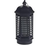 Perel Mata Insectos LED UV eléctrico, Rejilla 1000V, Funcionamiento silencioso, Bandeja extraíble, Cobertura Interior 25 m², diseño Seguro para el hogar