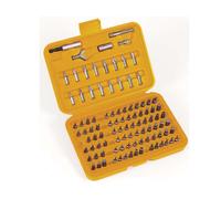Toolland Destornillador y juego de bits, 100 piezas, perfectos para automóviles, electrónica y proyectos de bricolaje, incluida la caja de almacenamiento