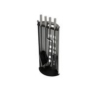 Perel VELLEMAN Accesorios para chimenea BB50112 5 piezas 58 x 22 x 14 cm plateado