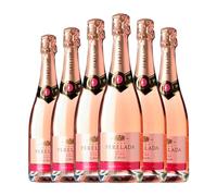 Perelada Festival Rosé Brut Cava 75 cl Espumoso rosado (Caja de 6 Botellas de 75 cl)
