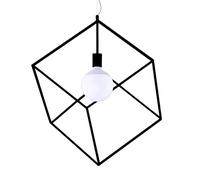 Perenz Suspensión Cubo 1xE27 max 40W negro - 6693N [EEK: Non conforme]