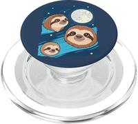 Perezoso 3 Perezosos Aullando a la Luna Divertido Extraño Maldito PopSockets PopGrip para MagSafe