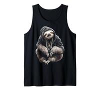 Perezoso Animal Amor Vida Silvestre Bosque Zoo Arte Gráfi Camiseta sin Mangas