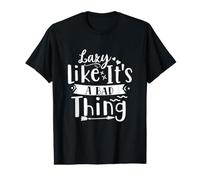 Perezoso como si Fuera Algo Malo Namaste Yoga Meditación Camiseta gráfica económica