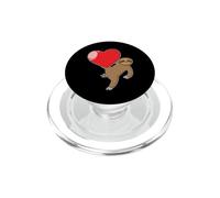 Perezoso con un Gran Corazón PopSockets PopGrip para MagSafe