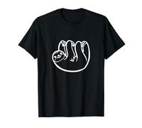 Perezoso divertido colgante perezoso divertido lindo animal mamífero perezoso Camiseta