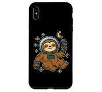 Perezoso Espacio Perezoso Astronauta Paz Arte Divertido Carcasa para iPhone XS MAX
