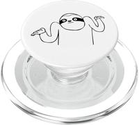Perezoso Gracioso Encogerse Hombros Meme Qué Sé Yo PopSockets PopGrip para MagSafe