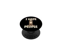 Perezoso Gruñona I Hate People Odio A La Gente PopSockets PopGrip Adhesivo