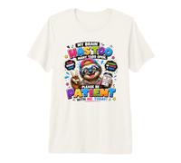Perezoso Mi Cerebro Tiene demasiadas pestañas Open Coffee Lover Camiseta Premium